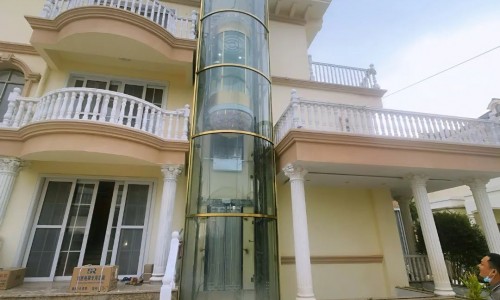 注入羅馬風(fēng)情，正野電梯與歐式別墅豪宅完美融合